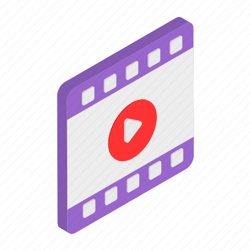 Video, multimedia, video blog, cuts, clips, play button icon - Download on Iconfinder