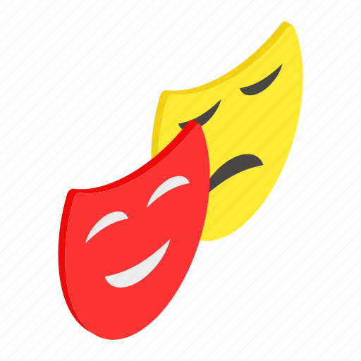 Happy, funny, sad, face mask, emotion, video icon - Download on Iconfinder
