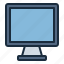 computer, desktop, screen, monitor, electronic, multimedia, device, technology 