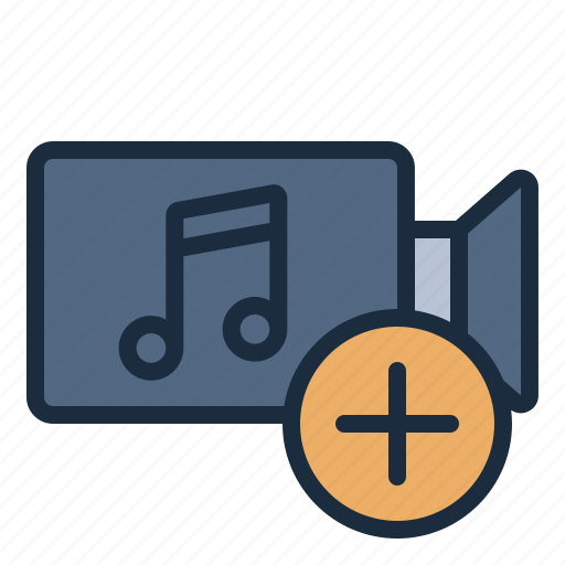 Import, audio, sound, video, effect, footage, multimedia icon - Download on Iconfinder