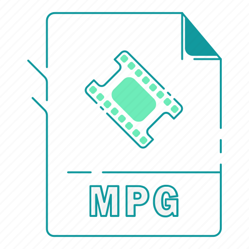 Extension, file type, format, mpg, type, video, video format icon - Download on Iconfinder