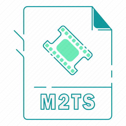 Extension, file type, format, m2ts, type, video, video format icon - Download on Iconfinder