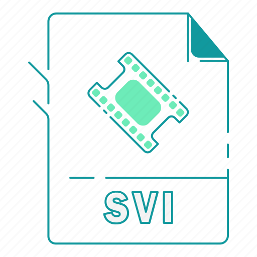 Extension, file type, format, svi, type, video, video format icon - Download on Iconfinder