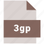 3gp, file, video, video file format 