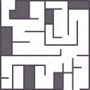 maze, labyrinth, game, puzzle, exit