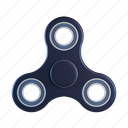 fidget, spinner, play, toy, rotation, support