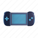 handheld, console, game, device, play, video game