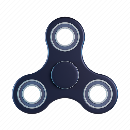 Fidget, spinner, play, toy, rotation, support icon - Download on Iconfinder