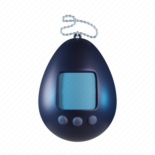 Tamagochi, device, game, video game, technology, retro icon - Download on Iconfinder