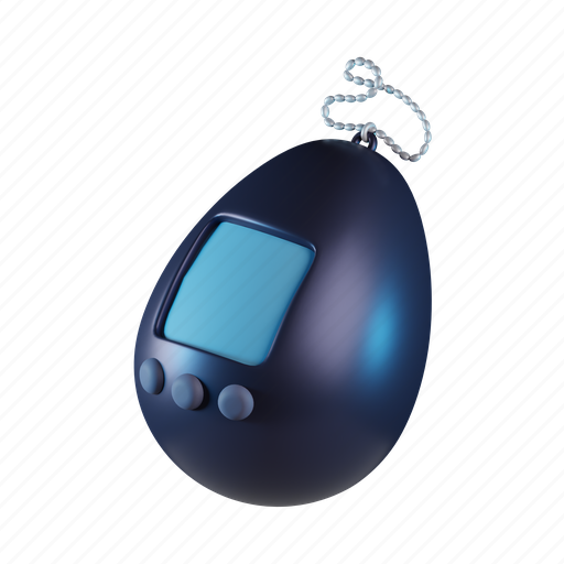 Tamagochi, device, game, video game, technology, retro icon - Download on Iconfinder