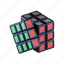 rubik, cube, dice, puzzle, strategy 