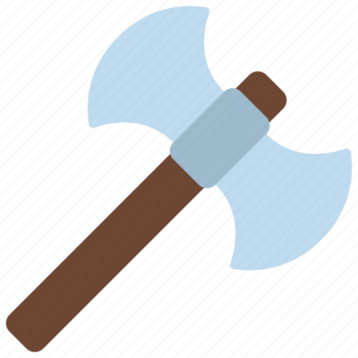 Double, axe, gaming, weapon, weaponry icon - Download on Iconfinder