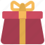 gift, box, present, birthday, reward 