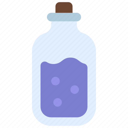 Potion, long, bottle, drink, magic icon - Download on Iconfinder