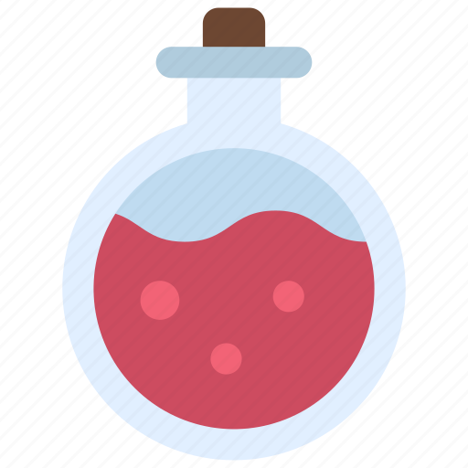 Potion, round, bottle, drink, magic icon - Download on Iconfinder
