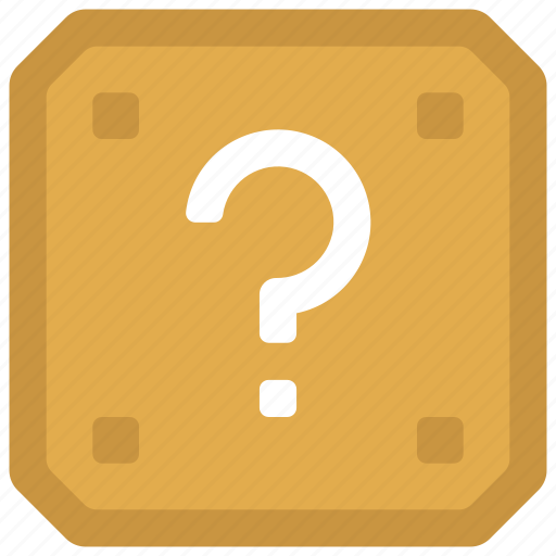 Question, box, mario, gaming, mark icon - Download on Iconfinder