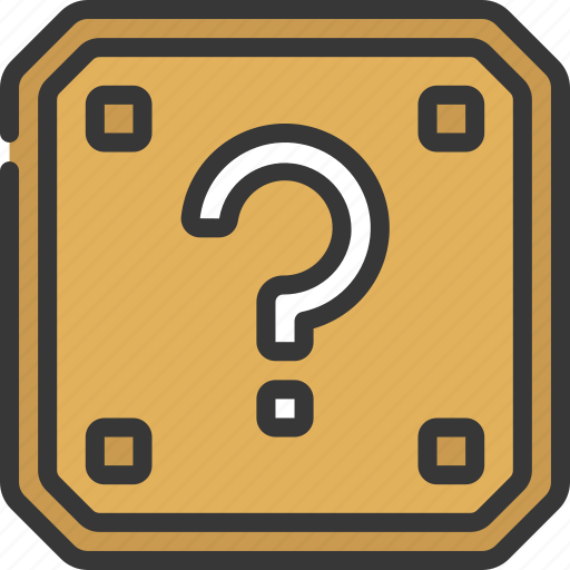 Question, box, mario, gaming, mark icon - Download on Iconfinder