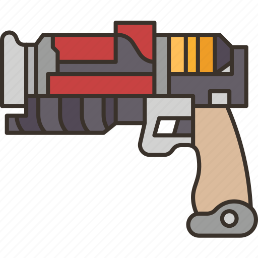 Gun, laser, beam, plasma, battle icon - Download on Iconfinder