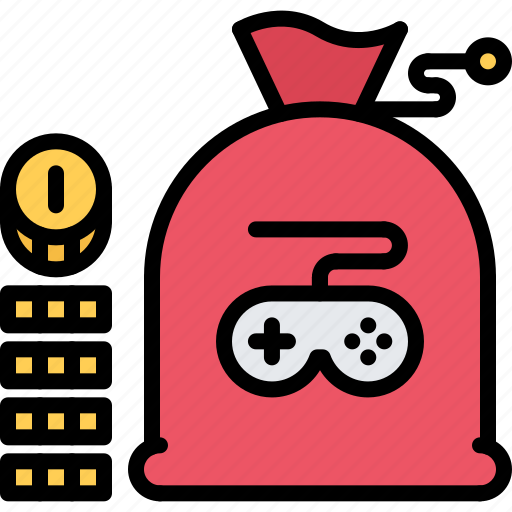 Bag, currency, cybersport, game, gamer, gaming, money icon - Download on Iconfinder