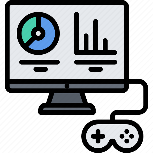 Cybersport, game, gamer, gaming, graph, metric, statistics icon - Download on Iconfinder