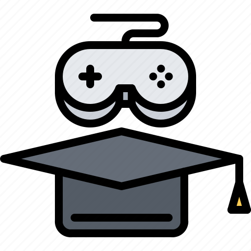 Cap, cybersport, game, gamer, gaming, graduate, training icon - Download on Iconfinder