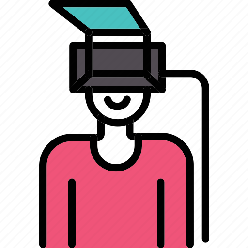 Helmet, human, man, reality, user, virtual, vr icon - Download on Iconfinder