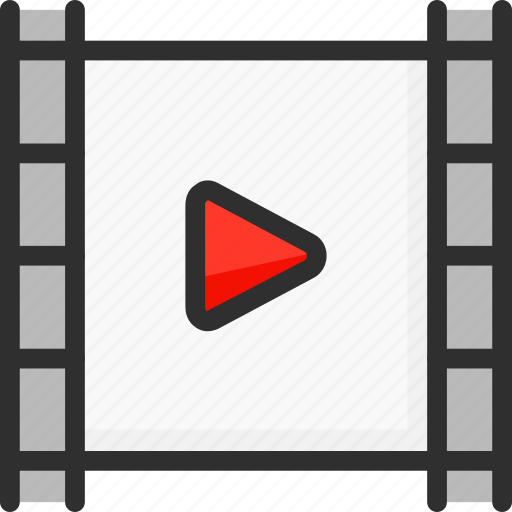 Clip, frame, movie, play, player, tape, video icon - Download on Iconfinder