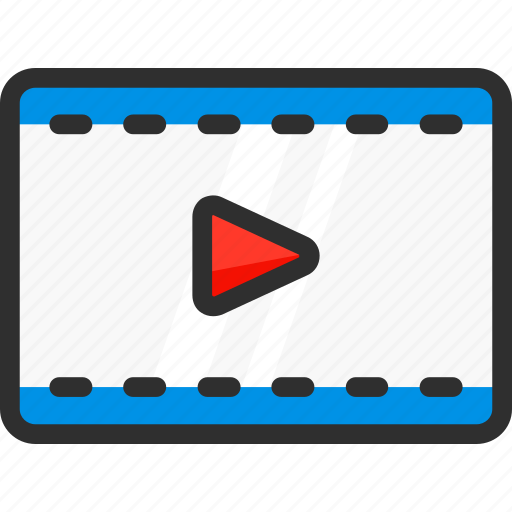 Clip, movie, play, player, video icon - Download on Iconfinder