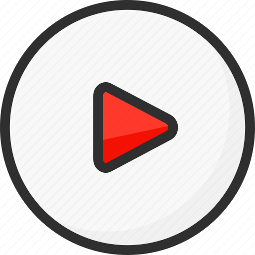 Circle, clip, movie, play, player, video icon - Download on Iconfinder