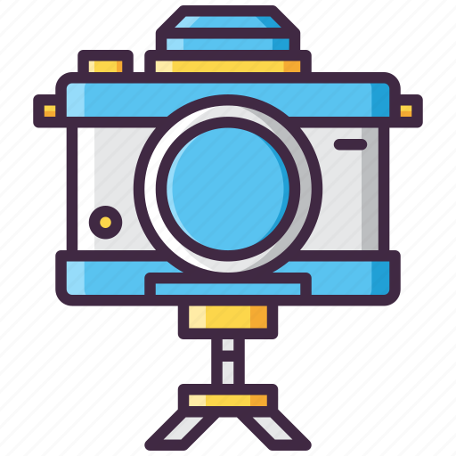 Camera, photography, tripod, video icon - Download on Iconfinder