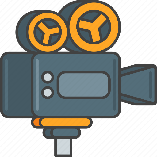 Camera, device, film, movie, production, professional, video icon - Download on Iconfinder