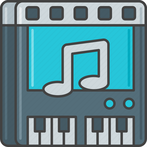 Audio, key, music, piano, sound, soundtrack, track icon - Download on Iconfinder