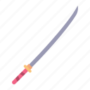 katana, weapon, sword, samurai