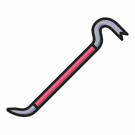 Crowbar, tool, construction, home, repair icon - Download on Iconfinder
