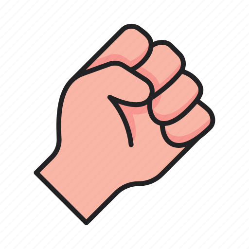 Fist, hand, gesture, punch icon - Download on Iconfinder