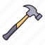 hammer, tool, construction, home, repair 