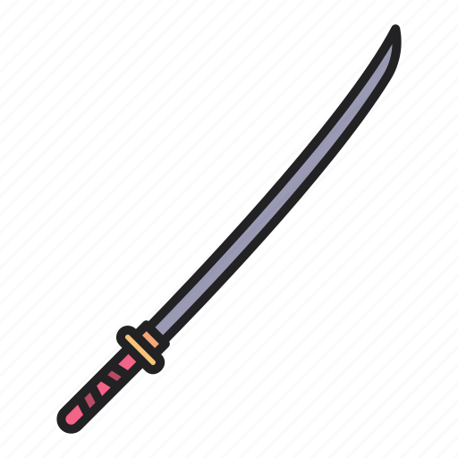 Katana, weapon, sword, samurai icon - Download on Iconfinder