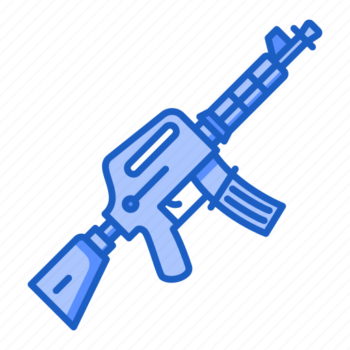 Assault, rifle, military, weapon icon - Download on Iconfinder