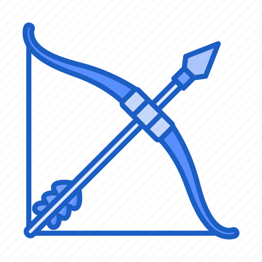 Bow, arrow, weapon, archery, hunting icon - Download on Iconfinder
