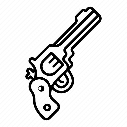 Revolver, weapon, firearm, gun icon - Download on Iconfinder