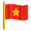 asia, business, country, flag, star, vietnam 