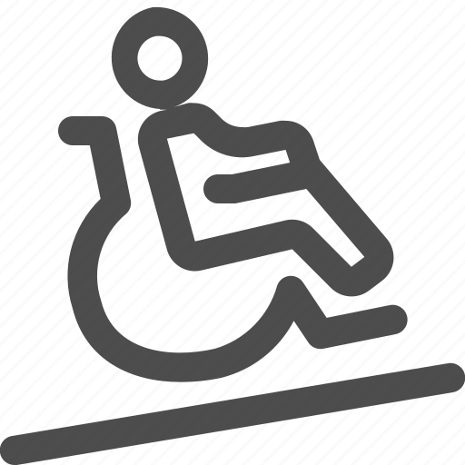Accessibility, accessible, person, ramp, wheelchair icon - Download on Iconfinder