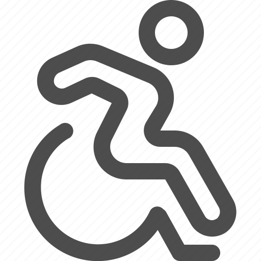 Accessibility, accessible, disability, person, wheelchair icon - Download on Iconfinder