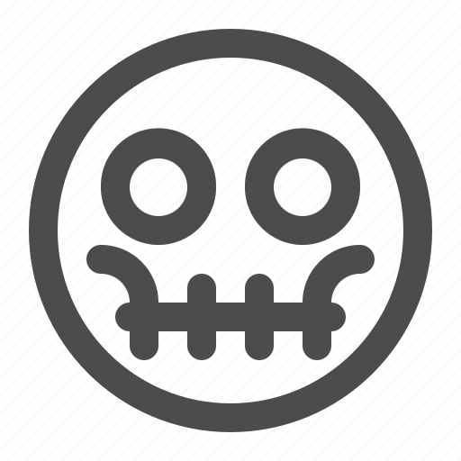 Dead, emoji, emoticon, skull icon - Download on Iconfinder