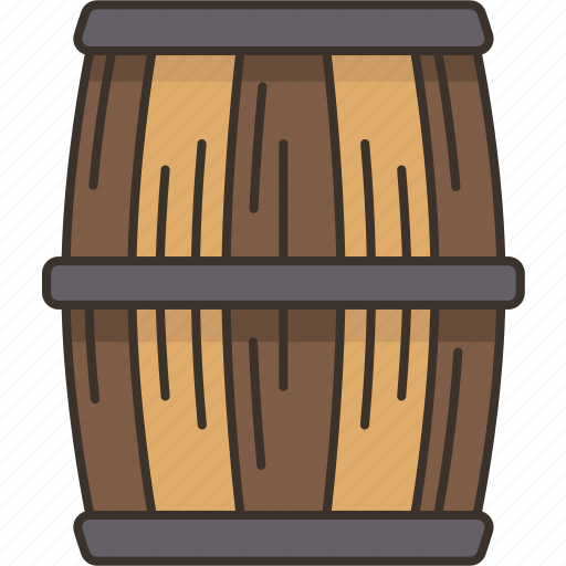 Barrel, cask, ale, brewery, container icon - Download on Iconfinder