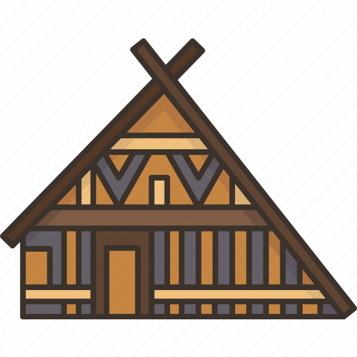 House, hut, scandinavian, wooden, traditional icon - Download on Iconfinder