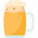 beer, mug, ale, alcohol, pub