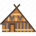 house, hut, scandinavian, wooden, traditional