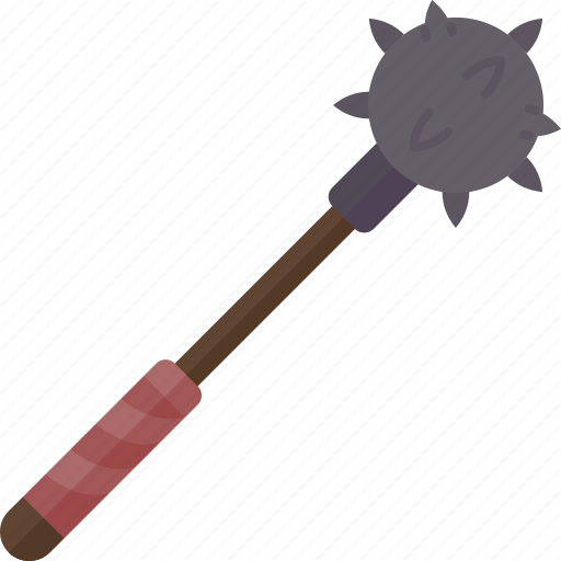 Mace, weapon, medieval, battle, fight icon - Download on Iconfinder