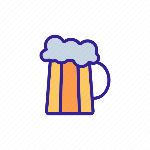 Alcohol, art, bar, beer, beverage, foam icon - Download on Iconfinder